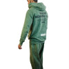 Men's Set Hoodie and Pants Melton Cotton from Maksim - Olive
